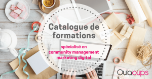 catalogue Formation professionnelles spécialisées en marketing digital et community management