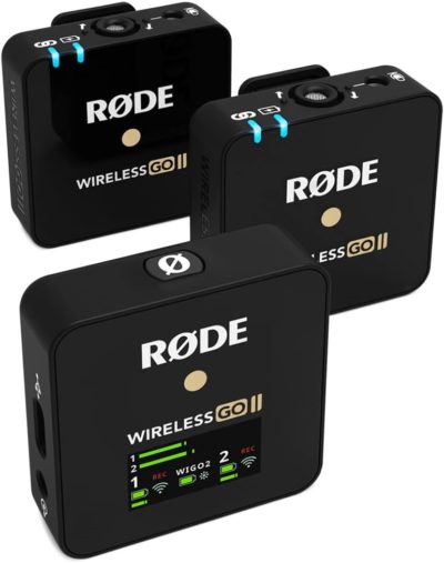 RØDE Wireless GO II prise de son pour vidéo au smarpthone