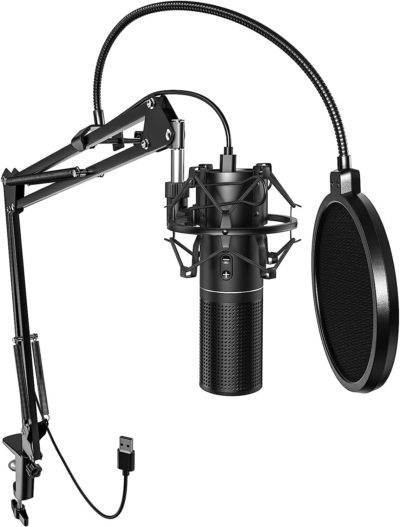 micro podcast TONOR Microphone
